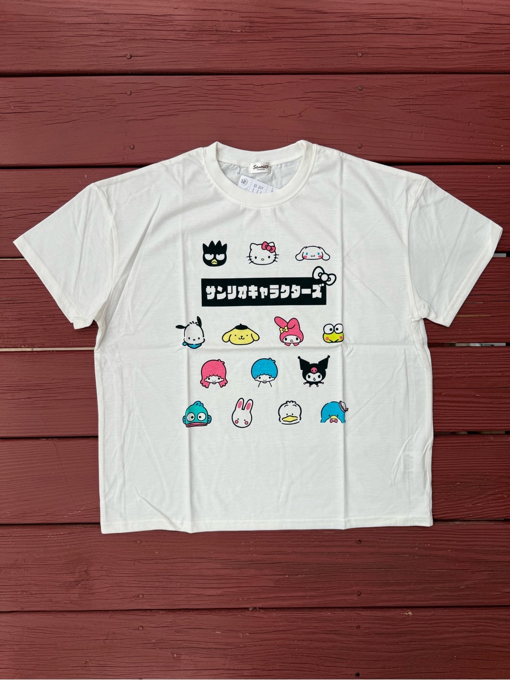 Sanrio White Short Sleeve Tee